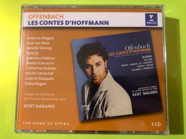 Jacques Offenbach: Les Contes d’Hoffmann – Erato 3-CD Opera Set (0825646483228)