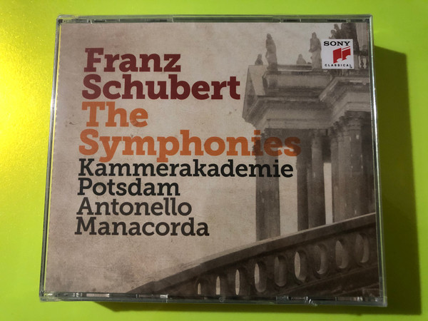 Sony Classical Franz Schubert: The Symphonies 5 CD Box Set - Antonello Manacorda (196587649429)