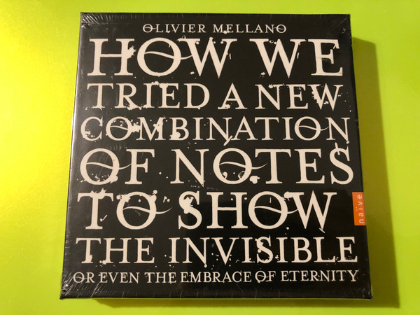 Naïve Olivier Mellano: How We Tried a New Combination of Notes 3-CD & DVD Set (822186821824)