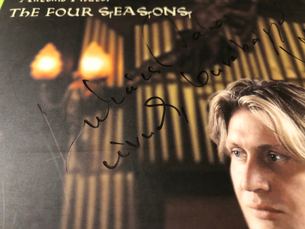 Xaver Varnus - Antonio Vivaldi: The Four Seasons Autographed Organ CD (XaverVarnusVivaldi)