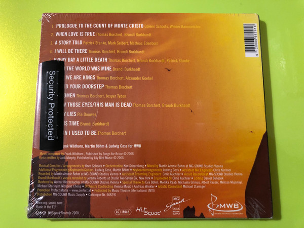 HitSquad Records: The Count of Monte Cristo Musical Highlights CD (9120006682916)