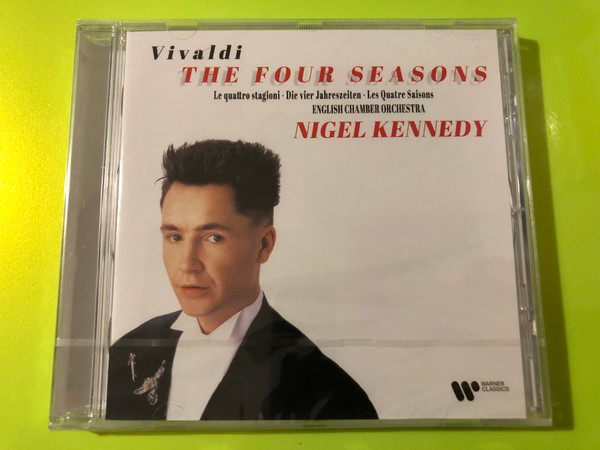 Warner Classics: Vivaldi The Four Seasons CD – Nigel Kennedy & English Chamber Orchestra (5054197174056)