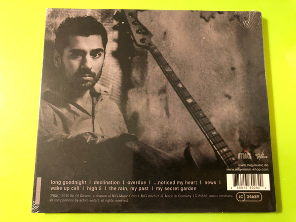 Art Of Groove: Achim Seifert Project "...noticed my heart" CD – Contemporary Jazz Fusion (885513802620)