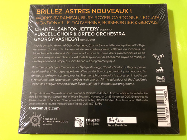 Aparté Brillez, Astres Nouveaux! Chantal Santon Jeffery CD (5051083152693)