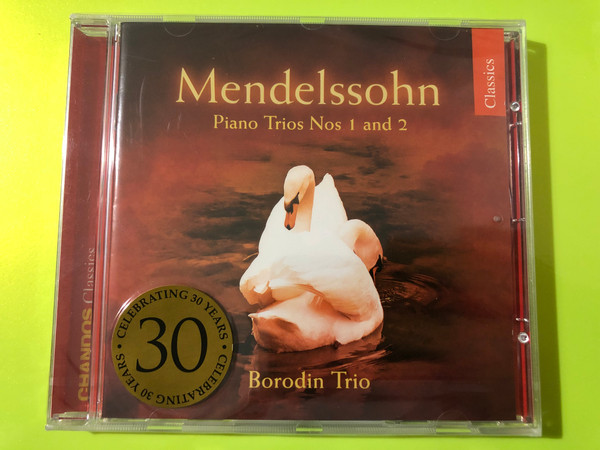 Chandos Classics Mendelssohn: Piano Trios Nos 1 and 2 Borodin Trio CD (095115153529)