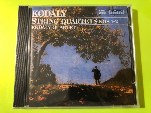 Zoltán Kodály Hungaroton String Quartets Nos. 1-2 CD (5991811236229.)