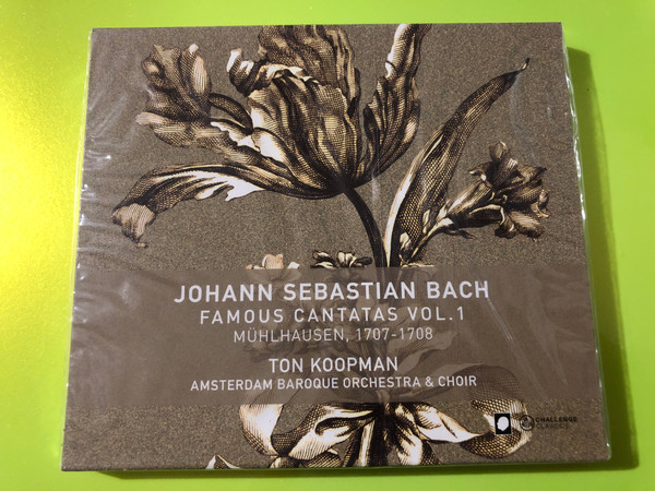 J.S. Bach Famous Cantatas Vol. 1 Challenge Classics CD (0608917289725)