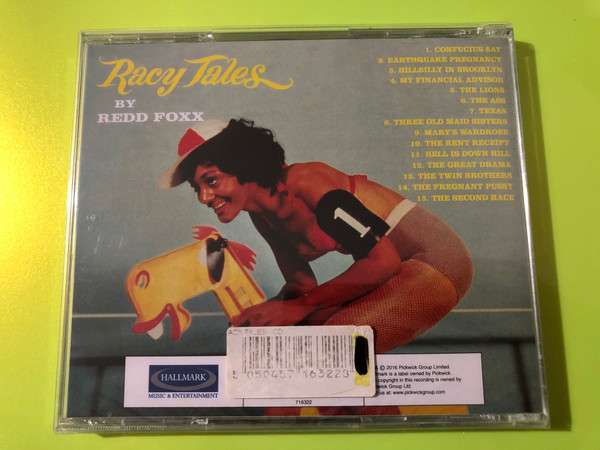 Hallmark Music Redd Foxx Racy Tales Comedy CD (5050457163223)