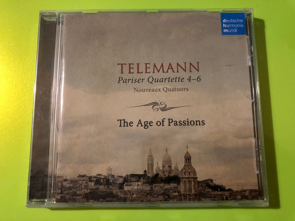 Deutsche Harmonia Mundi Telemann Parisian Quartets 4–6 CD (0888837176729)