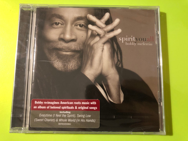 Sony Masterworks - Bobby McFerrin Spirityouall Americana & Spirituals CD (888837183826)