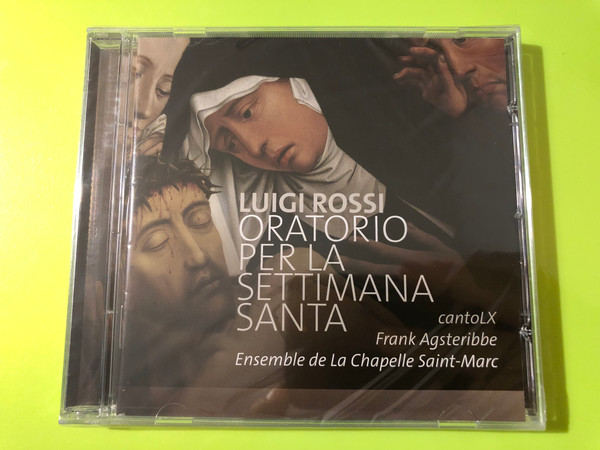 Etcetera Records - Luigi Rossi Oratorio per la Settimana Santa Baroque CD (8711801015866)