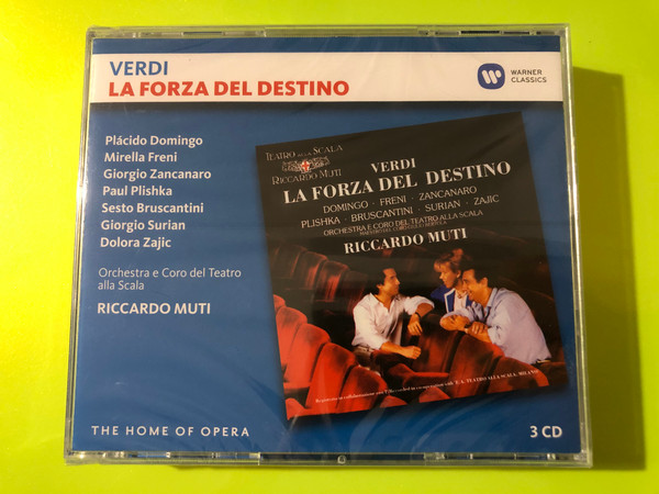 Warner Classics - Verdi La Forza del Destino Riccardo Muti 3-CD Opera Set (0190295735920)