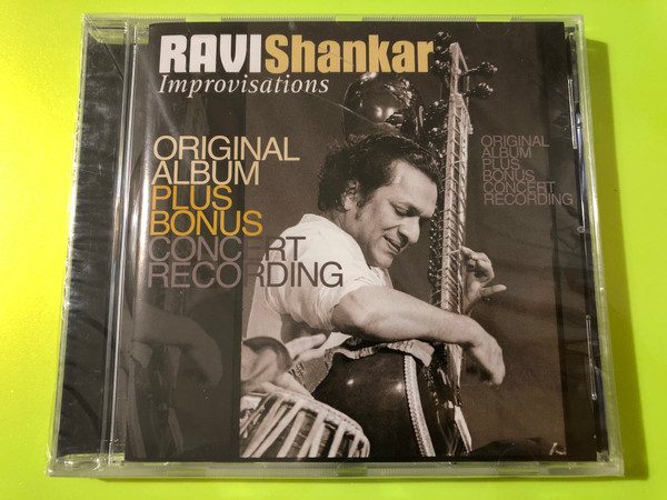 Remember Ravi Shankar Improvisations Bonus Concert Audio CD (8712177061761)