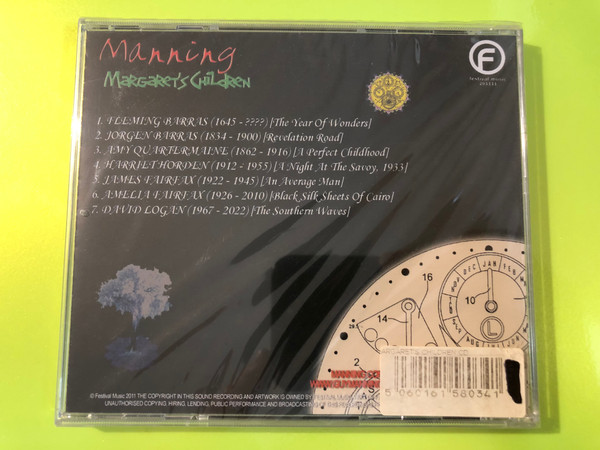 Festival Music Manning Margaret's Children Progressive Rock CD (5060161580341)