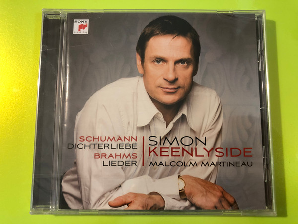 Sony Classical Simon Keenlyside Schumann Dichterliebe & Brahms Lieder CD (0886975668922)
