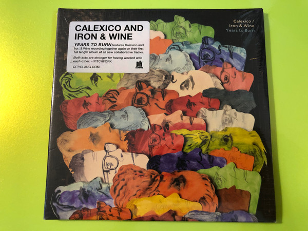 Calexico and Iron & Wine Years to Burn City Slang Audio CD (4250506833428)