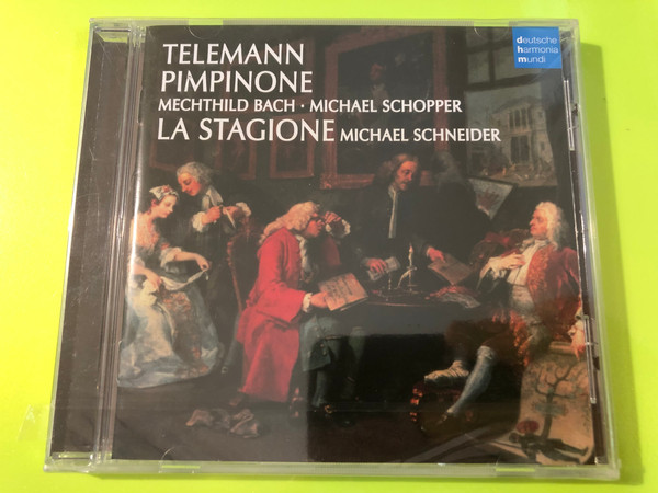 Deutsche Harmonia Mundi Telemann: Pimpinone Classical Opera CD by La Stagione Frankfurt (888750632029)