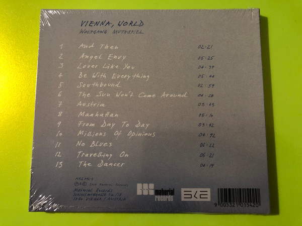 Wolfgang Muthspiel - Vienna, World (Material Records) Audio CD (9005321015420)