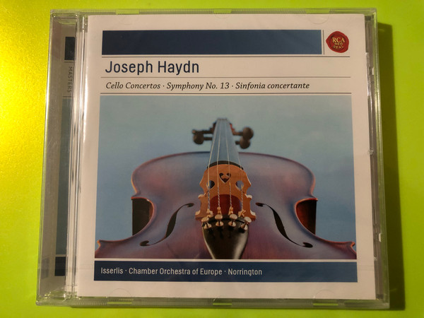 RCA Red Seal Joseph Haydn: Cello Concertos, Symphony No. 13 & Sinfonia Concertante Audio CD