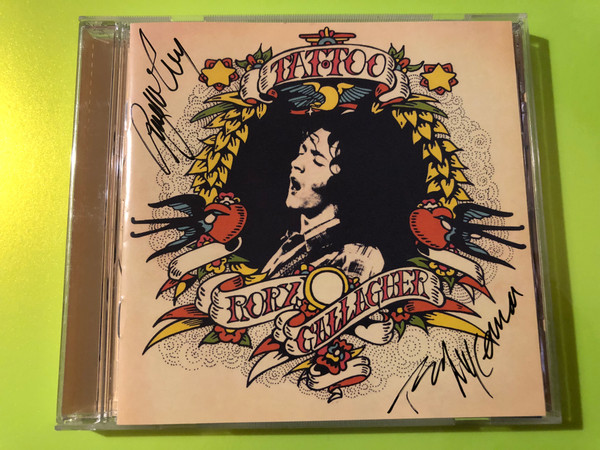Autographed Rory Gallagher Tattoo CD – Rare RCA Digitally Remastered Edition (743216010523)