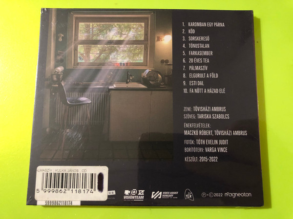 Magneoton Presents János Kulka: Pálmaszív Audio CD (5999862118174)