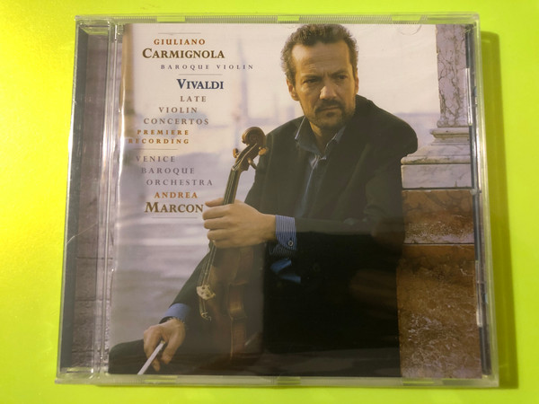 Sony Classical Vivaldi: Late Violin Concertos - Giuliano Carmignola Music CD