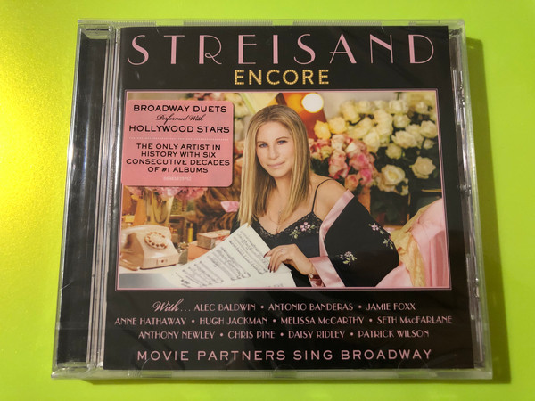 Barbra Streisand - Encore: Movie Partners Sing Broadway Columbia Music CD (889853397525.)