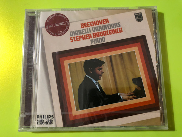 Philips Audio Classical CD: Beethoven Diabelli Variations by Stephen Kovacevich (The Originals Remastered) (028947575556)