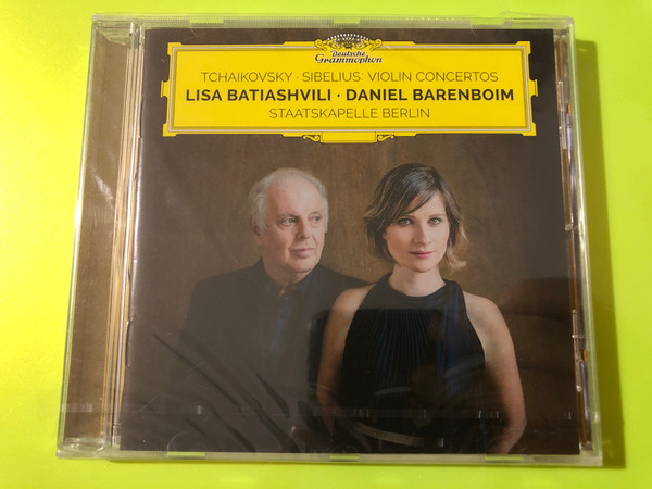 Deutsche Grammophon Classical CD: Tchaikovsky & Sibelius Violin Concertos by Lisa Batiashvili & Daniel Barenboim (028947960386)