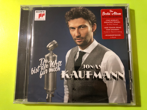 Jonas Kaufmann - Du bist die Welt für mich Audio CD (Sony Classical) (888837574129) 