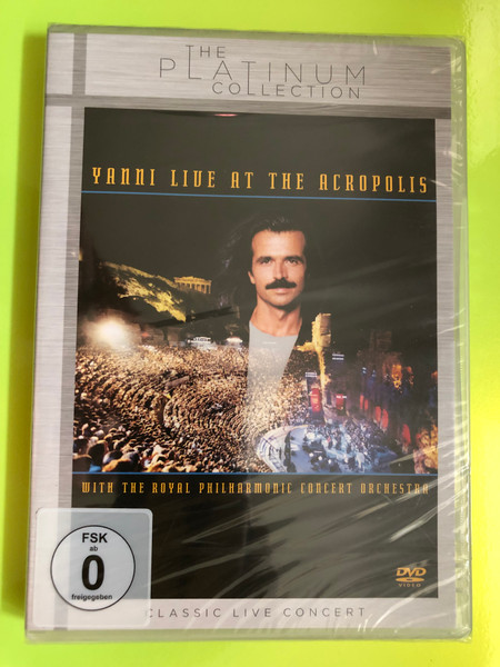 Yanni Live at the Acropolis DVD (The Platinum Collection) by Sony Music (0888430648197)