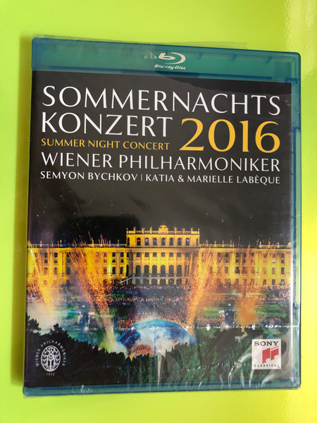 Wiener Philharmoniker - Sommernachtskonzert 2016 Blu-ray by Sony Classical (0889853135899.)