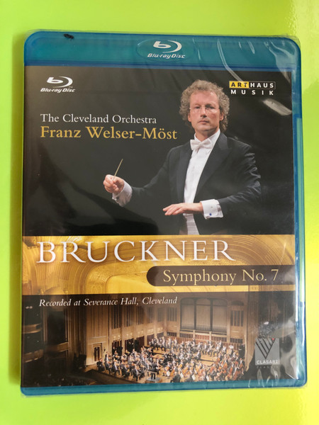 Bruckner - Symphony No. 7 Blu-ray Disc by Arthaus Musik (0807280803396)