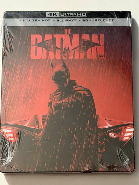 Warner Bros. 'The Batman' Limited Edition Steelbook 4K Ultra HD Movie Set (5996514055160)