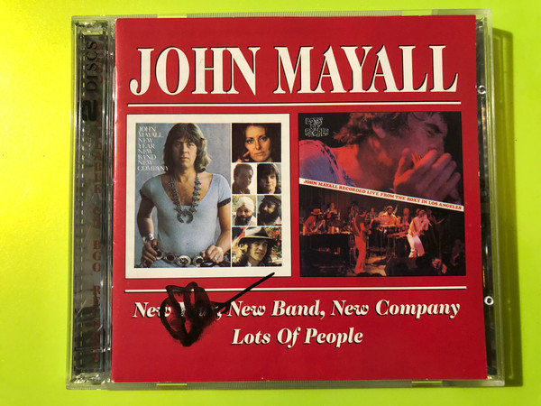 John Mayall 2-CD Set: New Year, New Band, New Company & Lots Of People (BGO Records) (5017261204929)