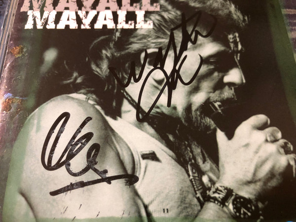 John Mayall Signed Blues Power 2-CD Set by Snapper Music (636551423328)