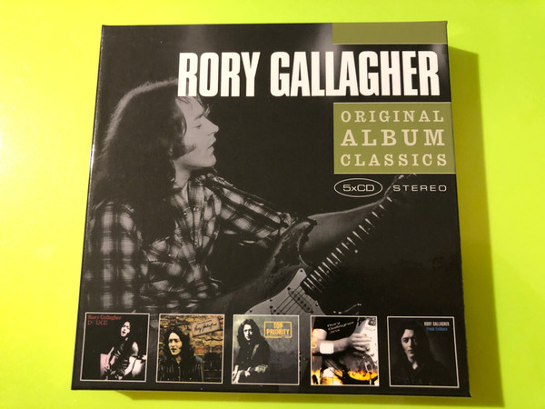 Sony BMG: Rory Gallagher Original Album Classics 5-CD Box Set (886973118627)