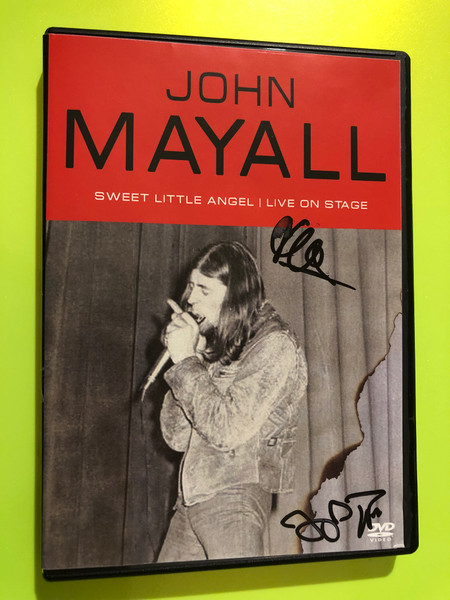 XXL Media: John Mayall - Sweet Little Angel / Live On Stage | Signed DVD (9120817151403)