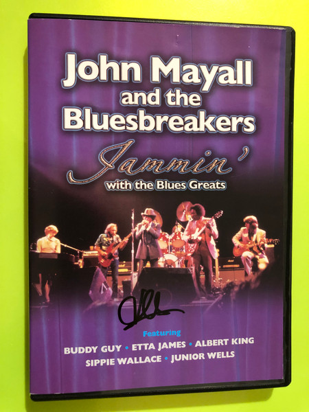 Hybrid Recordings: John Mayall and the Bluesbreakers - Jammin' with the Blues Greats | Signed DVD (614992004191)