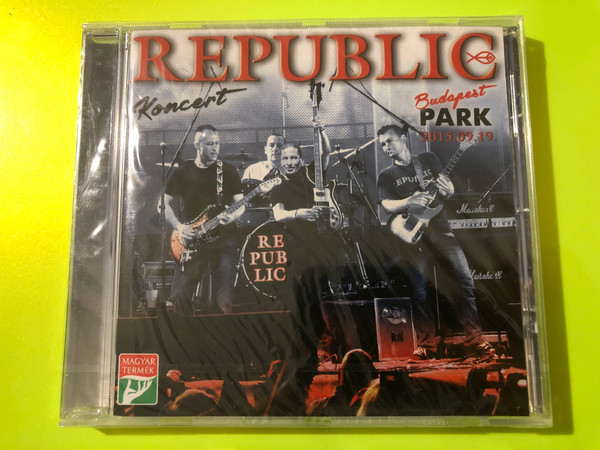 Republic: Koncert Budapest Park 2015.09.19. - Live Concert CD (602557262414) 