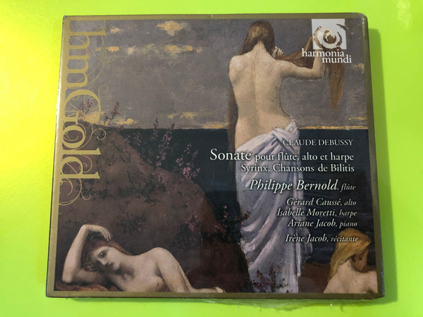 Harmonia Mundi: Debussy - Sonate pour flûte, alto et harpe - Philippe Bernold - Audio CD (3149020164716)