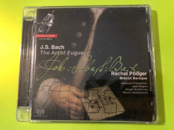 Channel Classics: J.S. Bach - The Art of Fugue - Rachel Podger, Brecon Baroque (Super Audio CD / SACD) (0723385383161) 