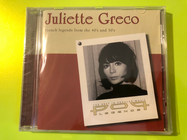 Pop Legends: Juliette Gréco — French Legends from the 40's and 50's (Audio CD) (8712177044573)