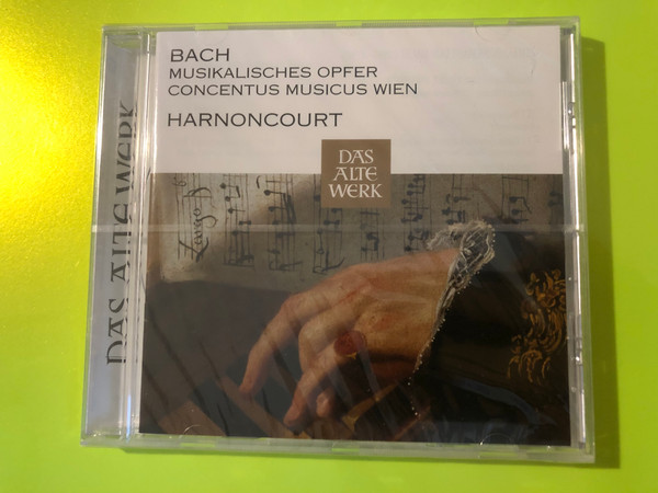 Warner Classics / Das Alte Werk: Bach — Musikalisches Opfer, BWV 1079 | Concentus Musicus Wien, Nikolaus Harnoncourt (Audio CD) (0190295931629) 