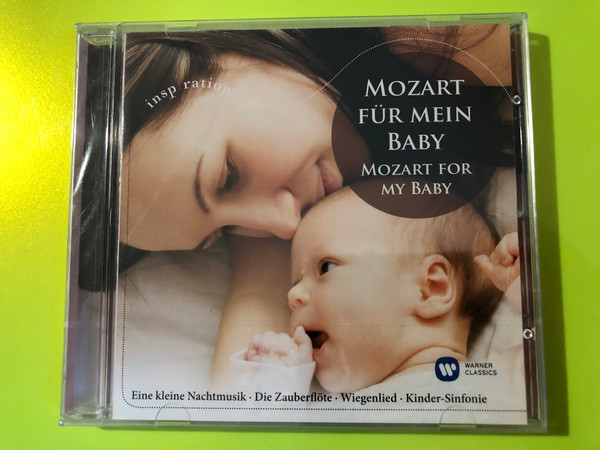 Warner Classics: Mozart for My Baby (Inspiration Series) — Audio CD (5099962814225) 
