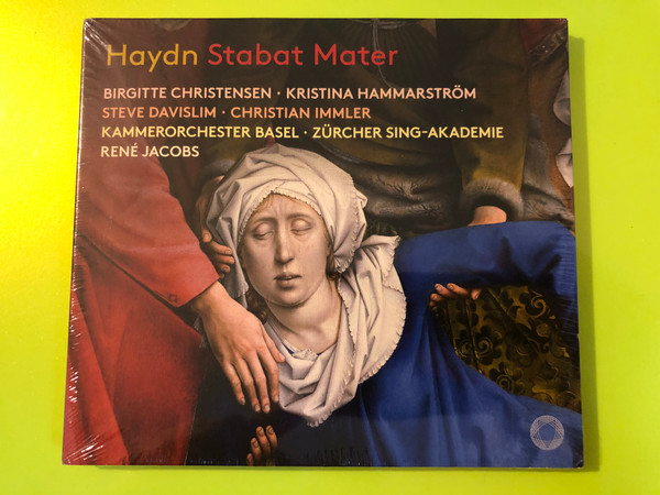 Pentatone: Haydn — Stabat Mater (1803 Version), René Jacobs / Kammerorchester Basel Audio CD