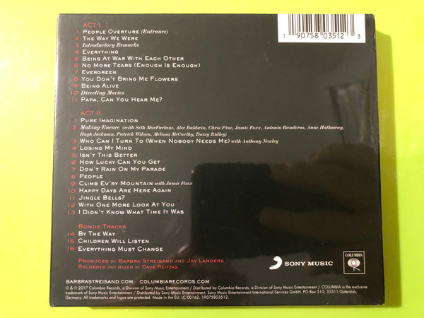 Columbia: Barbra Streisand — The Music...The Mem'ries...The Magic! Netflix Deluxe CD Edition (Audio CD) (190758035123) 