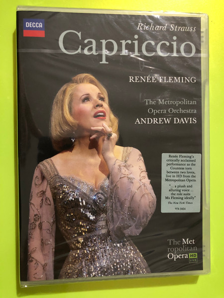 DECCA: Richard Strauss — Capriccio — Renée Fleming, The Metropolitan Opera, Andrew Davis (2 DVDs) (044007434543) 