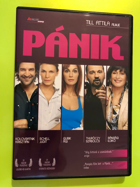 Hungari.com: Pánik (Panic) — Hungarian DVD with English Subtitles