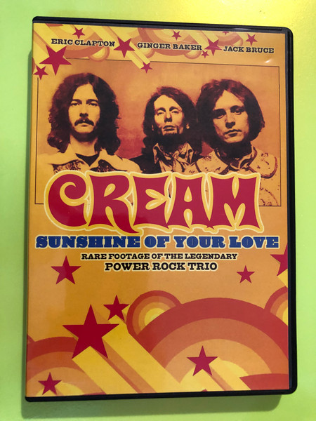 Masterplan: Cream — Sunshine of Your Love: Rare Footage DVD (4250079731688) 